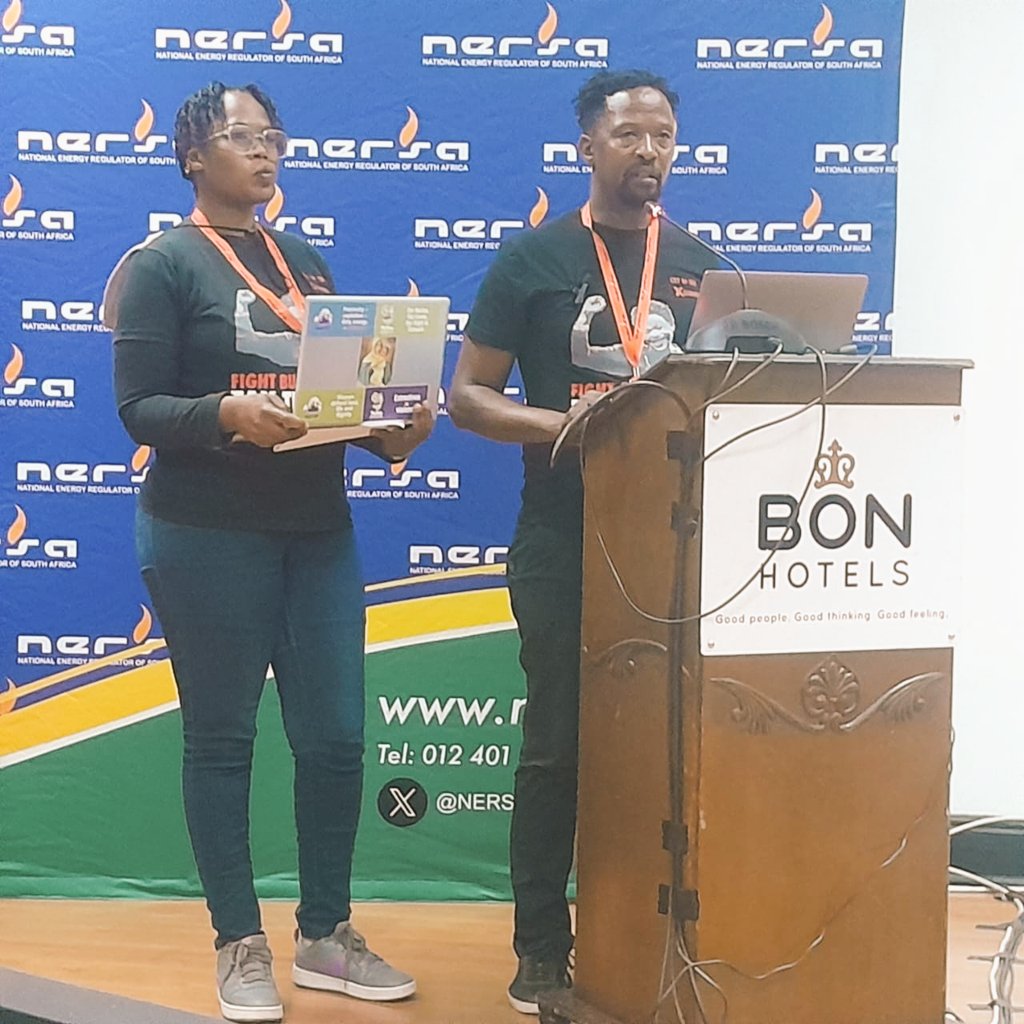 # B.U.M today in Bloemfontein opposing Eskom proposed tarrifs increase by 36%.
# Forward with Renewable Energy