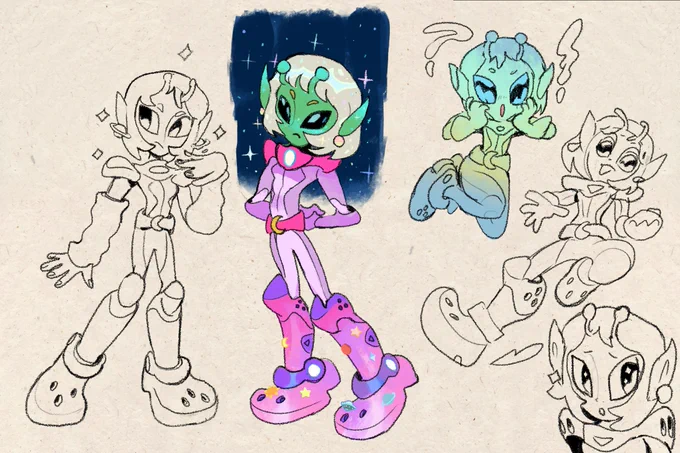 Alien Girl OC 