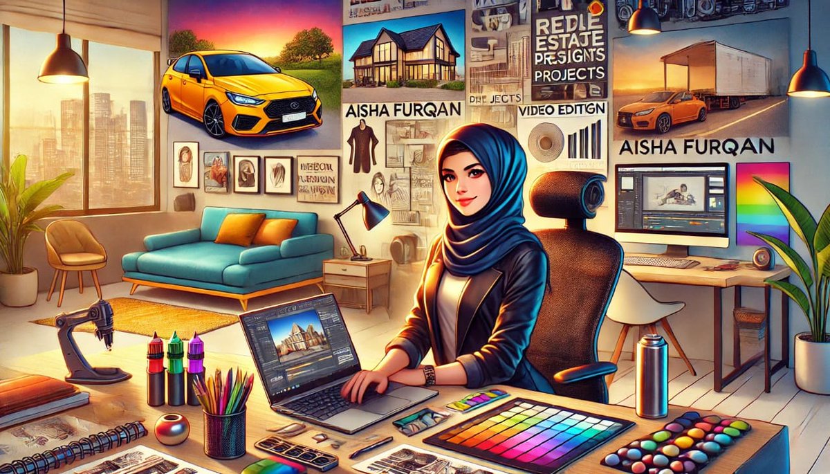 Aisha6677631898's tweet image. I asked ChatGPT to "Create an image based on what you know of me. Draw a picture of what you think my life currently  looks like". The result was fascinating! You should try it too; it's such an interesting experience. Give it a go
#aiart #lifeinimages #creativeexperience