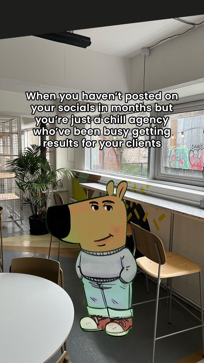 We’re just a chill agency