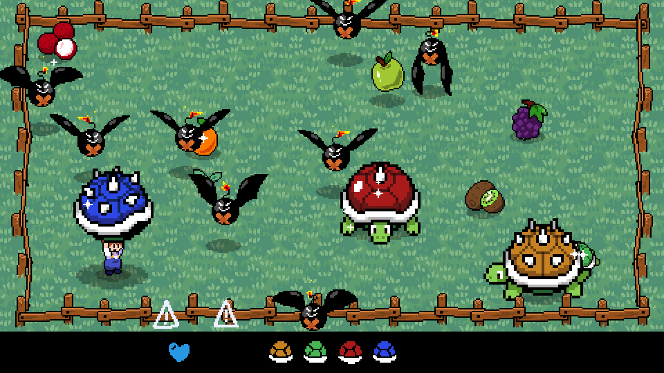 Made another game for another game jam:
There is a solo mod, 2 player coop and versus!
oligarchomp.itch.io/shell-master