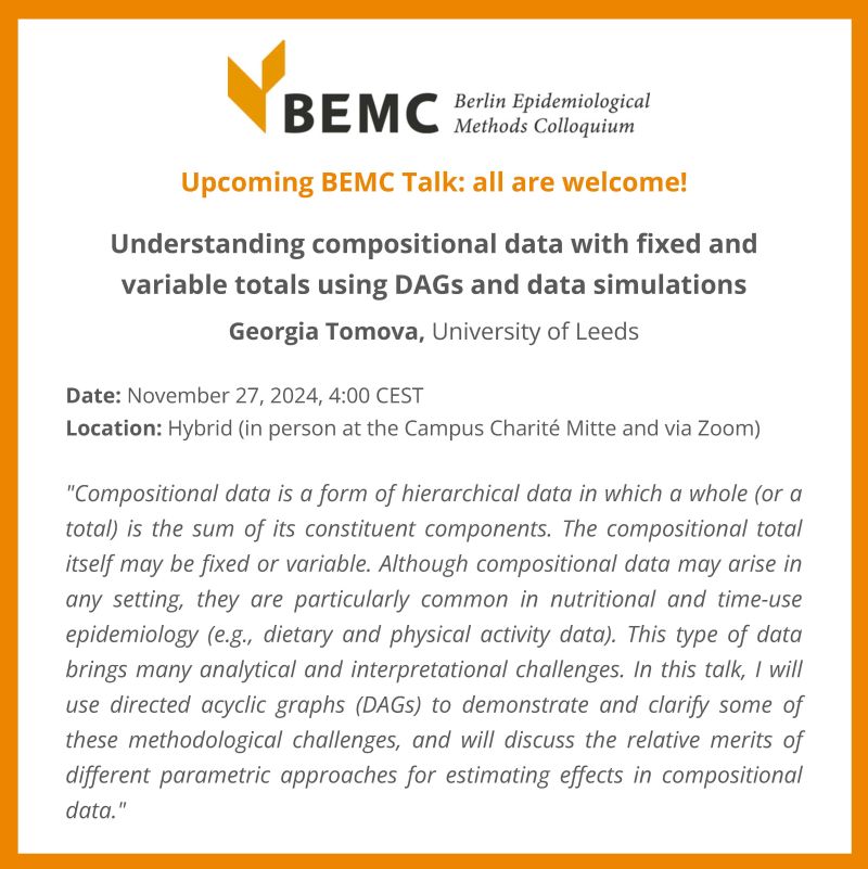 Berlin Epi Methods tweet media