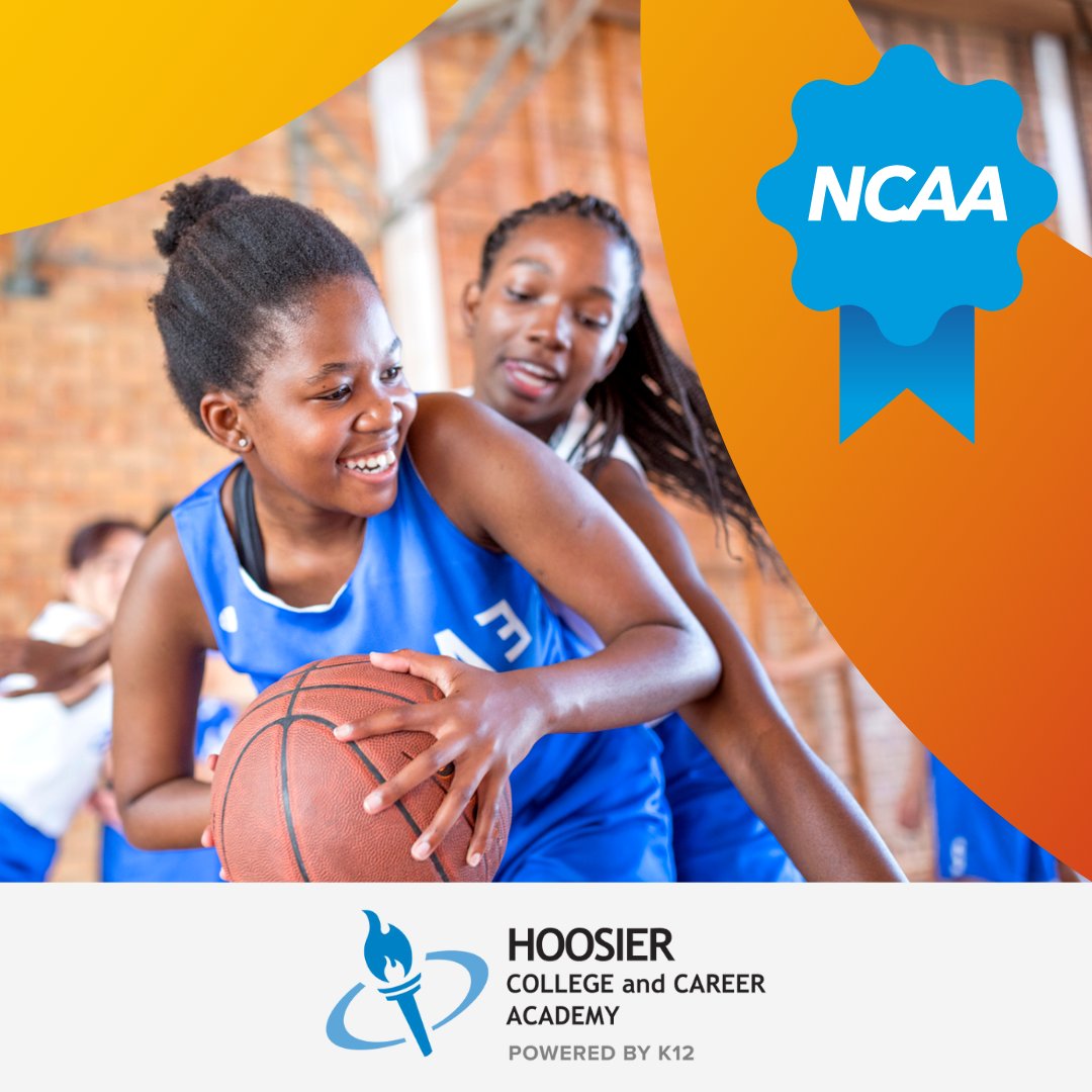 📣Attention student-athletes! Various courses at our school are now approved by the National
Collegiate Athletic Association (NCAA) to help you prepare to be a college athlete. Visit bit.ly/4fmeWmw to learn more.