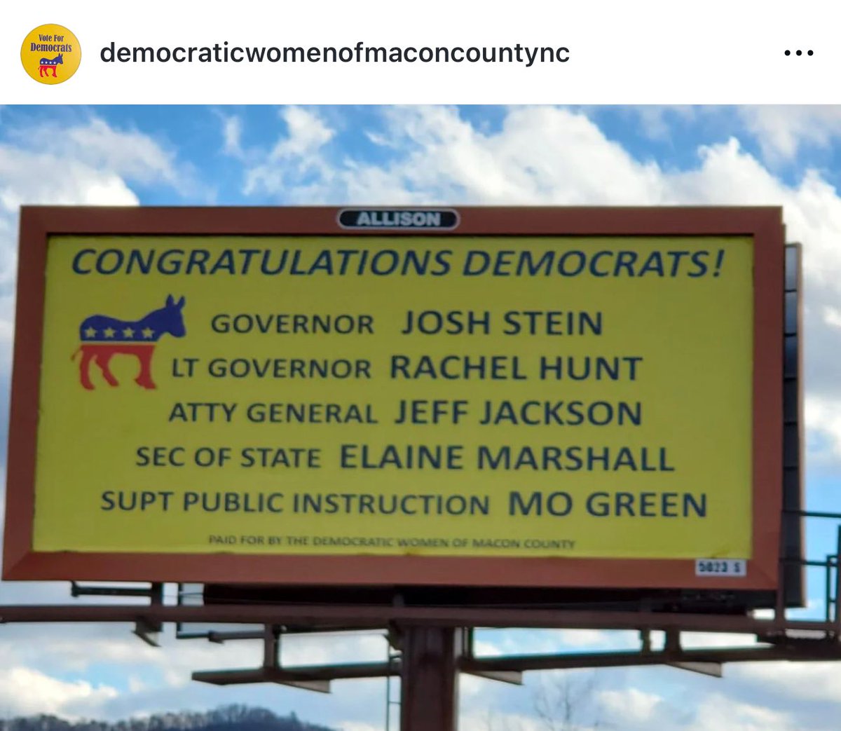 leave it to macon county dems y’all lmao 🫶