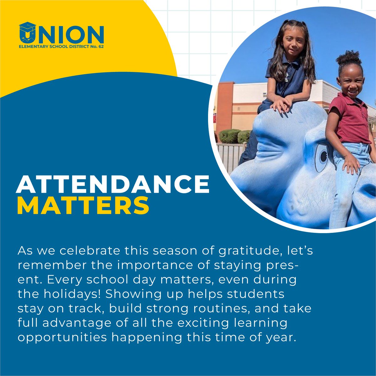 Union Elementary School District #62 tweet media