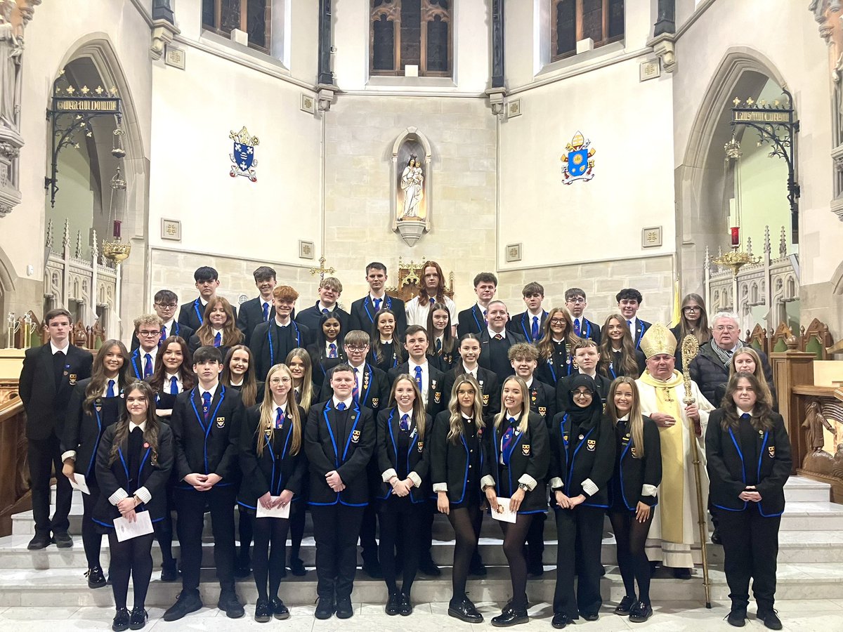 Our school <a href="/CN_HS/">Cardinal Newman HS</a> was brilliantly represented at the <a href="/rcmotherwell/">Motherwell Diocese</a> Annual Mass for Catholic Education tonight at the Cathedral with our choir &amp; Music Dept also leading the music  - they did a tremendous job 👏<a href="/MusicCnhs/">CNHS PERFORMING ARTS</a> 🎼 well done all 💙💛❤️