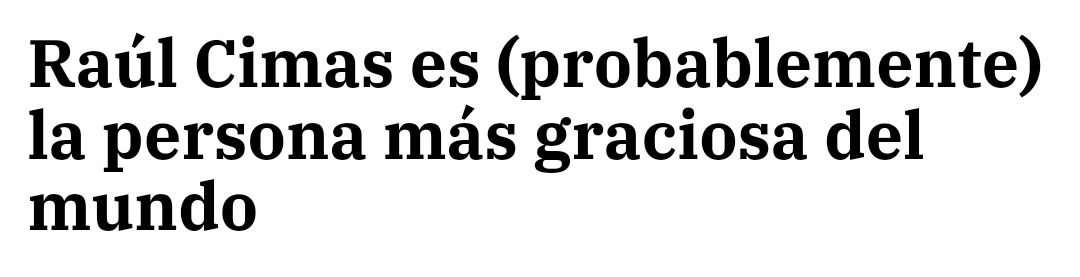 Reborivera's tweet photo. Jamás haré un titular mejor. https://t.co/WF8CUhtFeJ