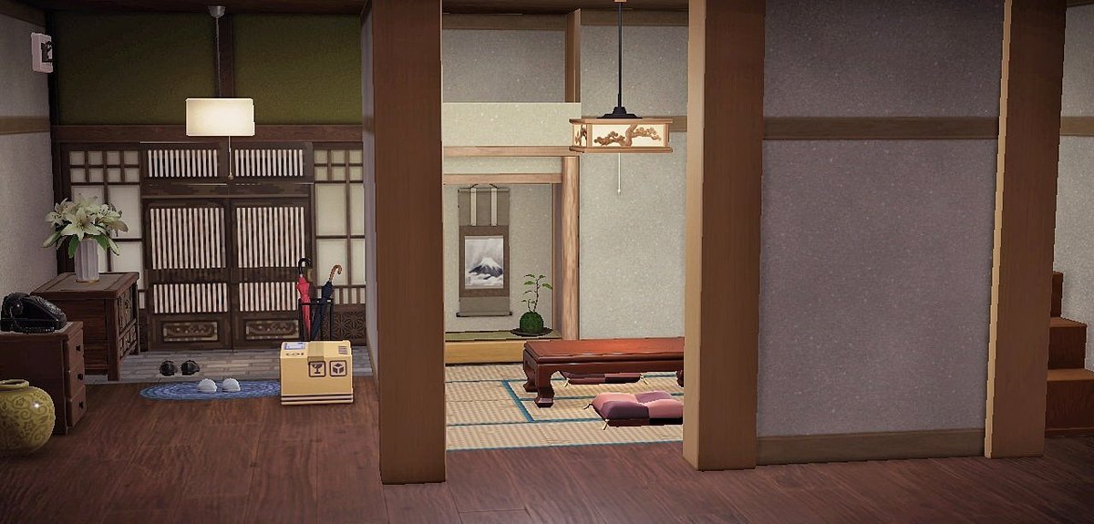 玄関👟

#あつ森 #あつまれどうぶつの森
#acnh #animalcrossing