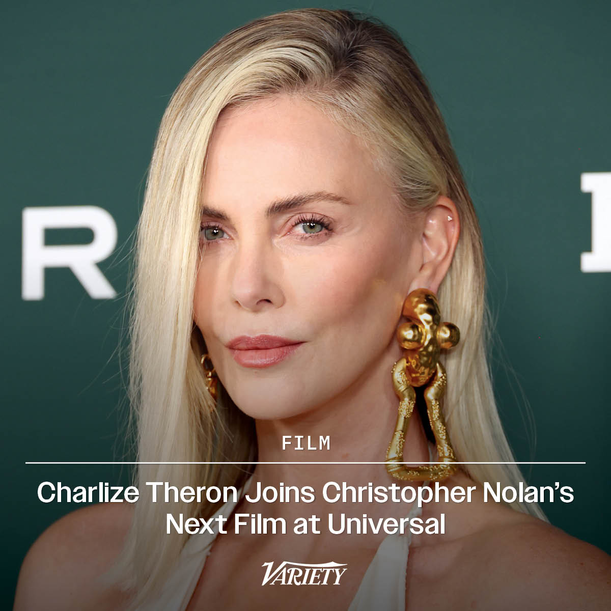 Charlize Theron will star in Christopher Nolan’s upcoming movie at Universal.

The Oscar winner joins a cast that includes Matt Damon, Tom Holland, Anne Hathaway, Zendaya, Lupita Nyong’o and Robert Pattinson. wp.me/pc8uak-1lF44S