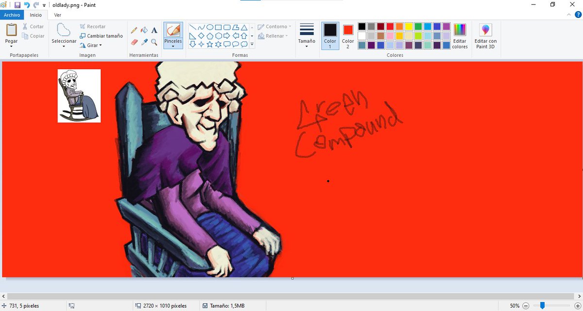 Old Lady from Lobotomy Corporation, I'ven thinking about doing more TETH fanarts. BTW, when I was painting this I thought we could have had an E.G.O.: Solitude Heathclif ID in an early Walpurgisnatch.
#ProjectMoon #lobotomy_corporation #mspaint #fanart