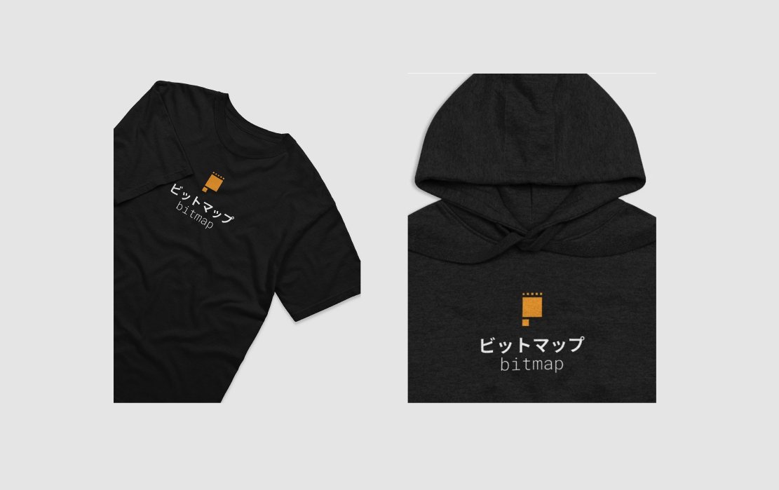 Bitmap_Clothing's tweet photo. You voted. We listened.

The new #Bitmap Tee &amp; Hoodie are finally here.

Head over to https://t.co/MzHvVJZbqy and grab yours.

Trust us, they’re 🔥 https://t.co/4vaJssMxqo