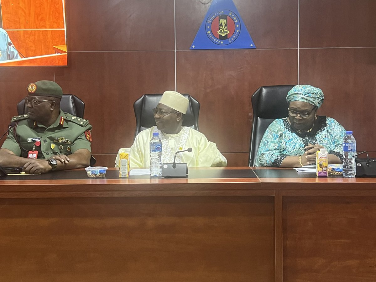 skusman's tweet photo. Honored to represent H.E. Lt Gen TY Buratai (rtd) CFR at the launch of the Haggai Naomi Nyadar (HANAN) Foundation at NARC, Abuja. A fitting tribute to the late Brig Gen HM Nyadar (rtd) on his 66th posthumous birthday. #HANANFoundation #Tribute https://t.co/j0BhSaK2GQ