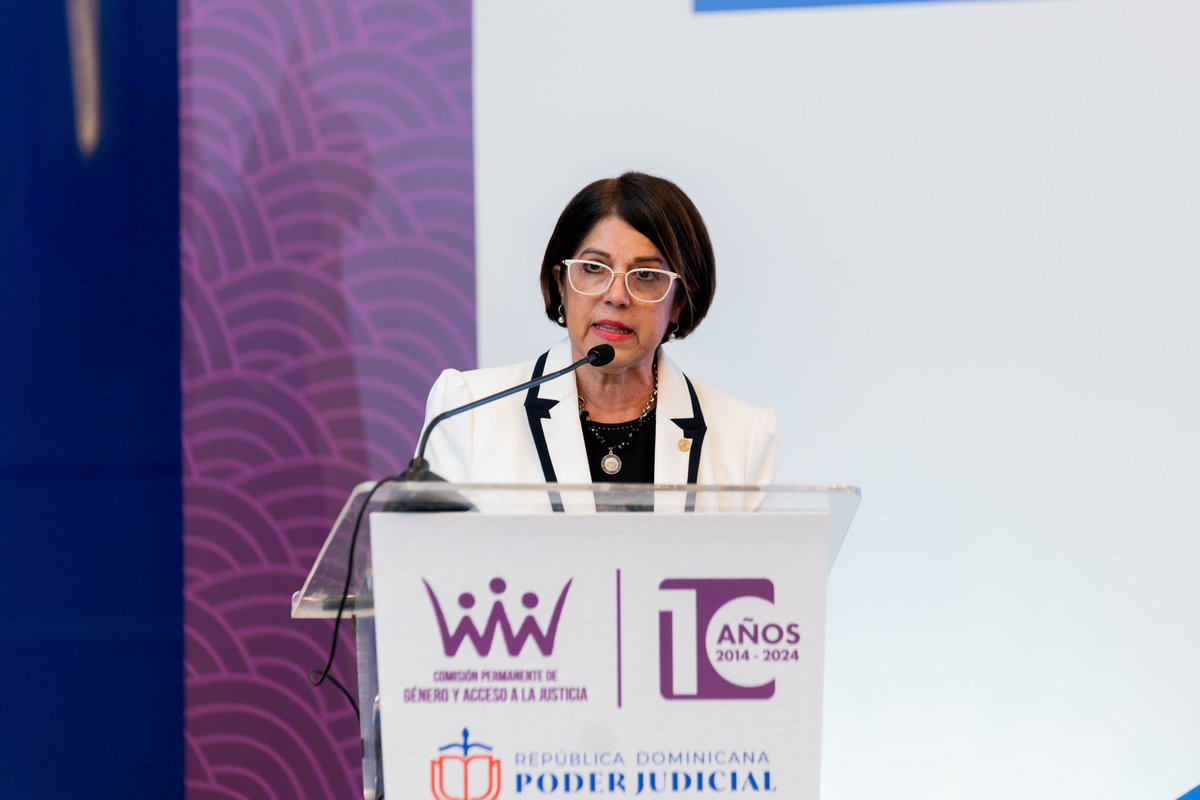 El cierre del II Seminario Internacional Justicia con Perspectiva de Género estuvo a cargo de la Magistrada Nancy Salcedo, Jueza de la Suprema Corte de Justicia de la República Dominicana y Coordinadora de la Comisión para la Igualdad de Género del <a href="/PoderJudicialRD/">Poder Judicial de la República Dominicana</a>.