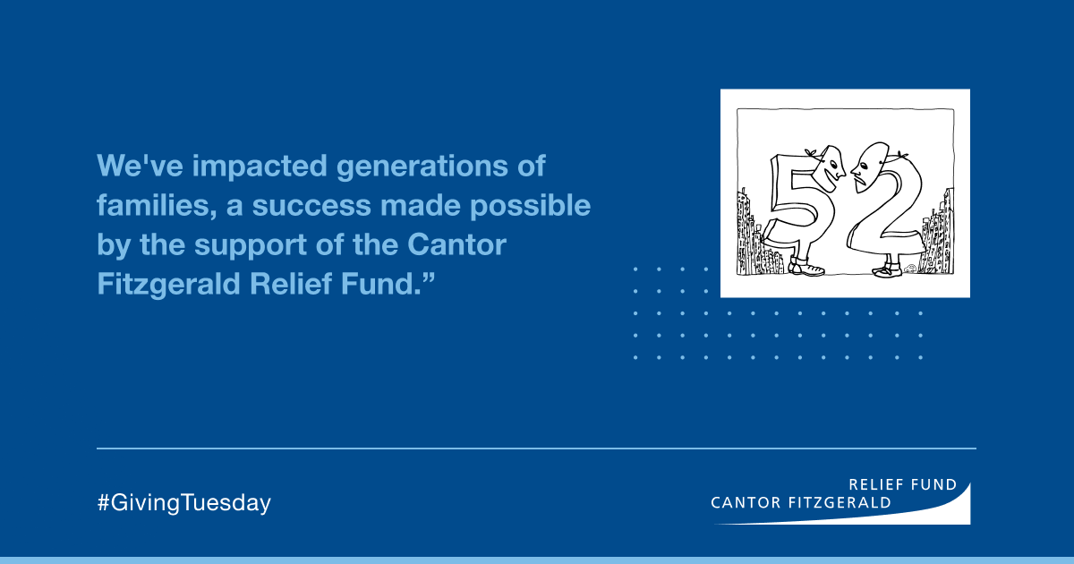 CantorRelief's tweet image. As #GivingTuesday approaches, we are highlighting some of the amazing organizations we supported in 2024 and the work they’re doing with donations from the Cantor Fitzgerald Relief Fund.
Today, we’re spotlighting the @52ndStProject. This incredible organization provides arts and…