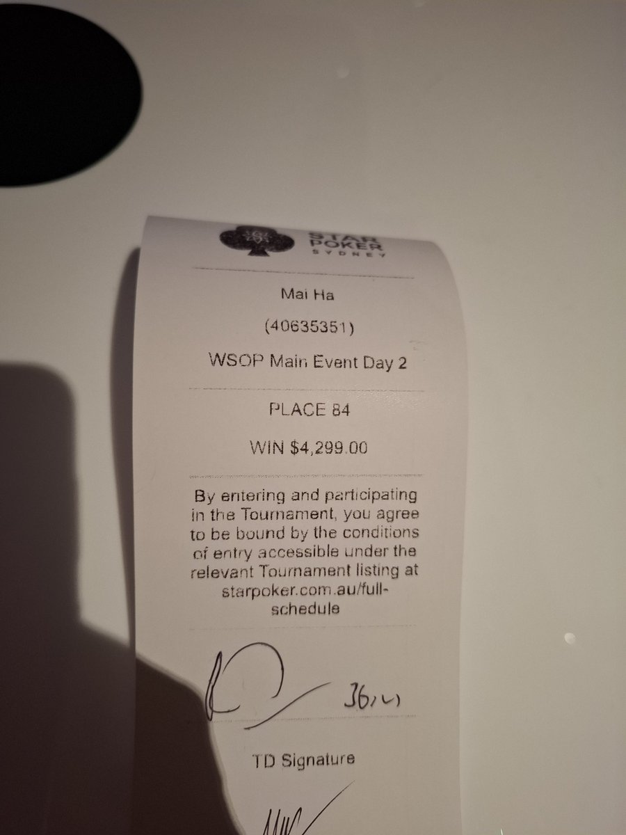 Combination of playing less than optimal in significant hands, coolers and not having cards come our way.

In a game of such small margins, this is critical.

Disappointed but we move on.