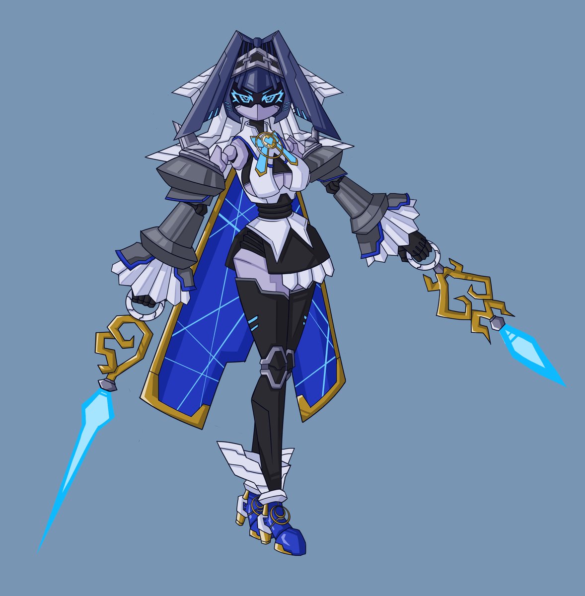 Muzazabi's tweet photo. Mecha Kronii finished
#Kronillust https://t.co/l9AE6MpE0B
