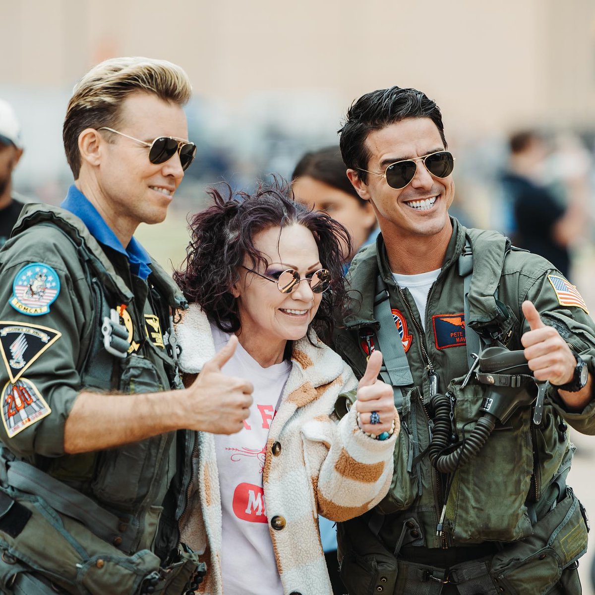 Bringing back that lovin’ feeling is Maverick and Iceman!

Catch them strutting their stuff all weekend at the 2025 CenterPoint Energy Dayton Air Show Presented by Kroger. Be sure to stop and say hi and grab a quick photo!