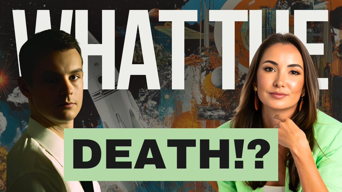 This week, we're exploring… 𝗗𝗘𝗔𝗧𝗛 𝗧𝗘𝗖𝗛 ☠️

As the big business of death is reshaping how and when we die, we're asking ourselves: 

- Who is profiting?
- Is it ethical?
- What benefits might exist?

Join us!

······· 
Mon 11/25 @ 7pm ET
WATCH: youtube.com/live/gHFR_dGur…