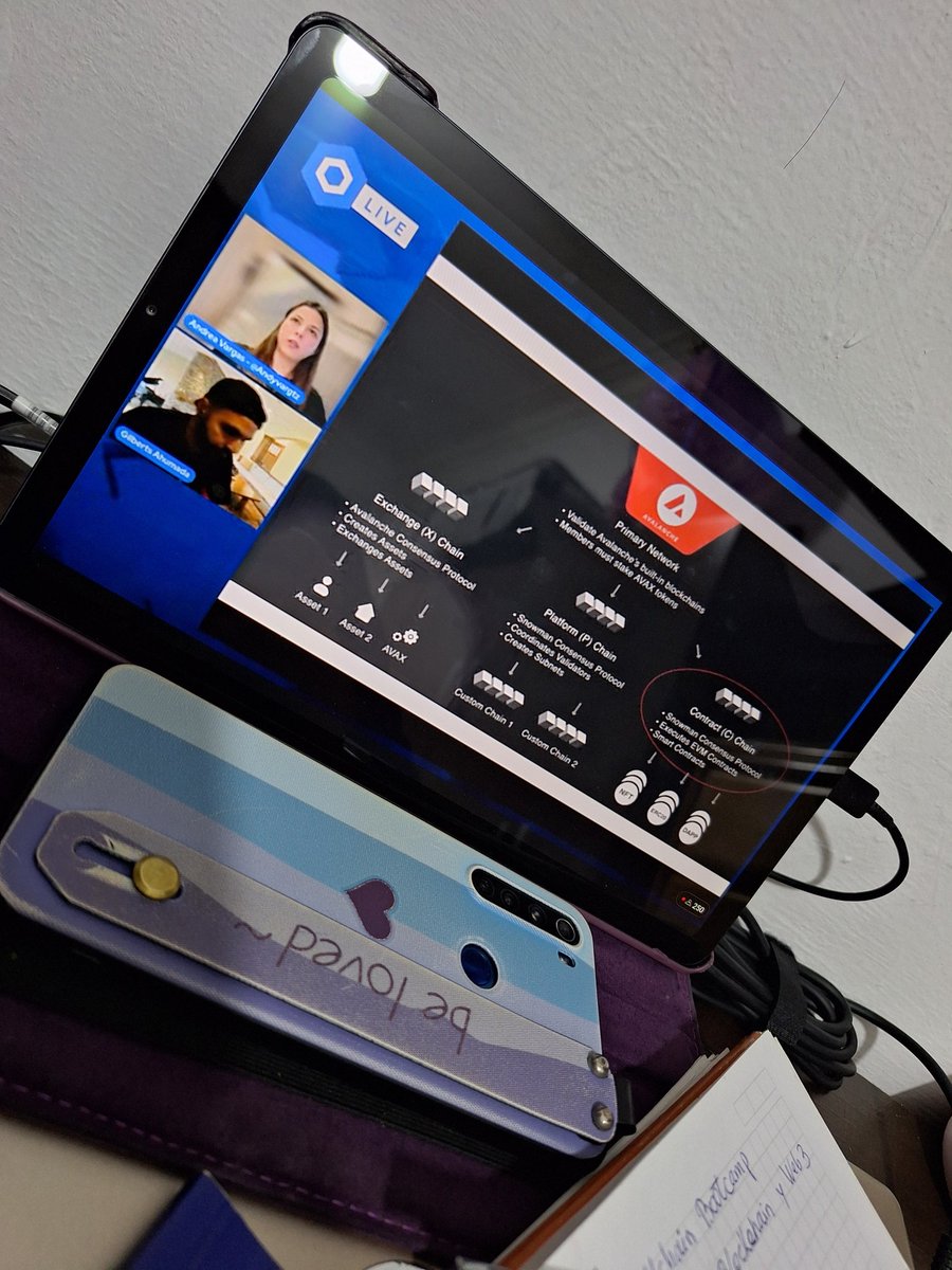 Tarde de conocimientos, aprendiendo un poco más.
#AprendiendoConChainlink #Dia1 <a href="/Andyvargtz/">andrea🔺</a> <a href="/avalanche_esp/">Avalanche (AVAX) Español 🔺</a> <a href="/chainlink/">Chainlink</a>