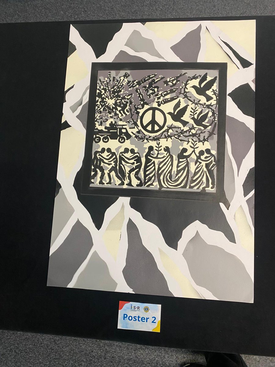 ed_simona's tweet photo. Congratulations to all my students for their exquisite artworks in the Lions Club Peace Poster Contest @isr_school! 1st Price winners 11-13Y.old!
Thank you, Bettina Schulenberg, Lions Club Neuss for inviting us in this competition. Thank you ISR for organising this event!#coetail https://t.co/w1HarzIGkU
