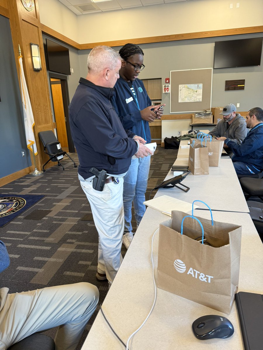 Brandon Perry (@bp3at) on Twitter photo FirstNet Deployment turned event at Sandwich
Police Department!
#OutReach #LifeAtATT
<a href="/zachireland84/">Zachary Ireland</a> <a href="/pnixnix/">Peter Nixon</a> <a href="/keroninc/">Keron Incarnato</a> <a href="/ChrisCamara84/">Christopher camara</a> <a href="/BarnettJah6124/">Jaheem Barnett</a> FirstNet Deployment turned event at Sandwich
Police Department!
#OutReach #LifeAtATT
<a href="/zachireland84/">Zachary Ireland</a> <a href="/pnixnix/">Peter Nixon</a> <a href="/keroninc/">Keron Incarnato</a> <a href="/ChrisCamara84/">Christopher camara</a> <a href="/BarnettJah6124/">Jaheem Barnett</a>