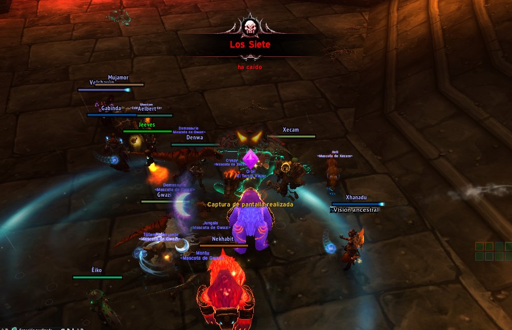 TercioViejo_Wow's tweet image. Por fin sacamos tiempo para #ProfundidadesDeRocaNegra 5/8 HC!! Recordando viejos tiempos...👵👴!! #WorldOfWarcraft #DunModr #ElTercioSuperviejo