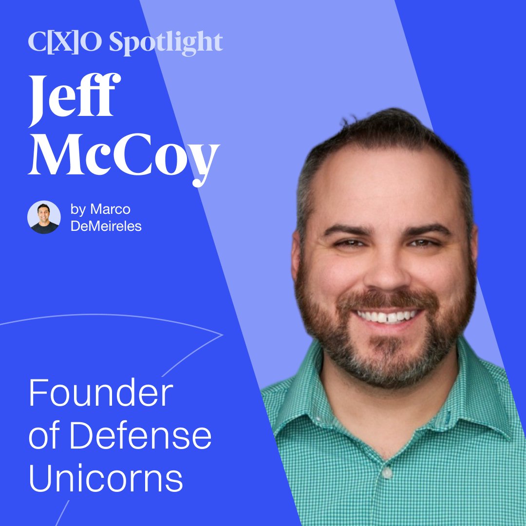 ansacapital's tweet image. Jeff McCoy (@BadCodeOnly) is CTO of @DefenseUnicorns which is innovating national security.
What is Jeff’s best interview question? Learn this and other insights in our interview by @MarcoDeMeireles.
Read it here: ansa.co/insight/cxo-sp…