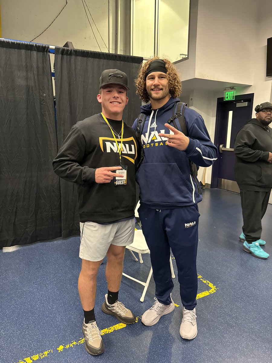 Ryan “Reggie” Regimballe (@ryanregimballe) on Twitter photo A huge thank you to Coach Wright <a href="/Coachbwright4/">Brian Wright</a> Coach Swanson <a href="/CoachSwanson_/">Terry Swanson</a> and Tim Roschmann <a href="/TimRoschmann/">Tim Roschmann</a> for inviting me out as a recruit to watch the NAU game—such an incredible experience! Congrats to the team on a huge win and securing a spot in the playoffs! #GoJacks A huge thank you to Coach Wright <a href="/Coachbwright4/">Brian Wright</a> Coach Swanson <a href="/CoachSwanson_/">Terry Swanson</a> and Tim Roschmann <a href="/TimRoschmann/">Tim Roschmann</a> for inviting me out as a recruit to watch the NAU game—such an incredible experience! Congrats to the team on a huge win and securing a spot in the playoffs! #GoJacks