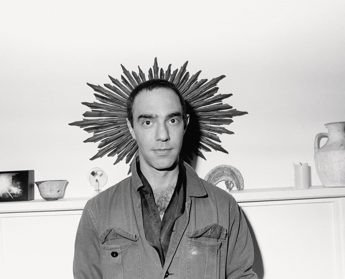 Derek Jarman, 1981. 
Photo: Janette Beckman