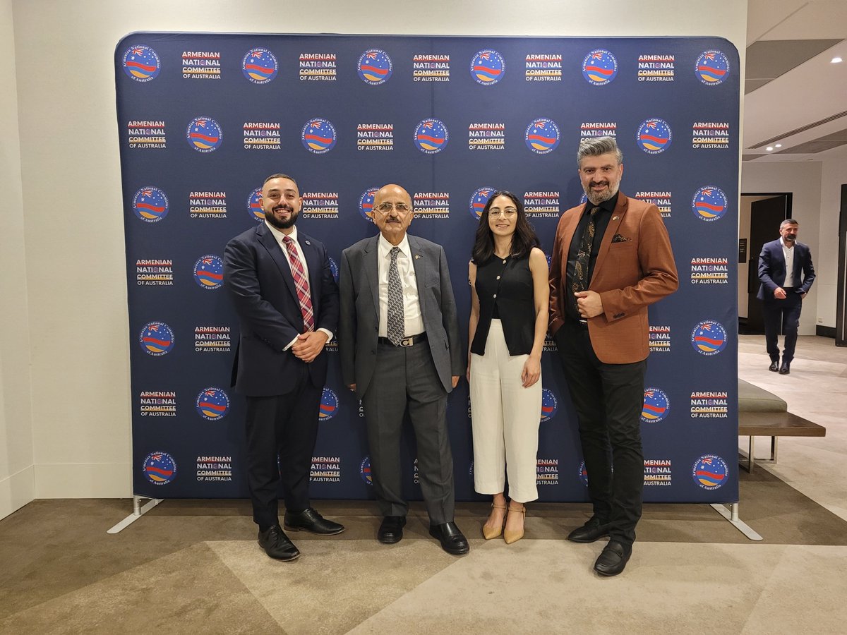 ancauorg's tweet photo. 1. On Saturday, 23 November 2024, the Assyrian National Council - Australia Inc. (ANCA) had the distinct privilege of attending the prestigious 2024 Gala Dinner hosted by our esteemed ally, the Armenian National Committee of Australia (@ANCaustralia). https://t.co/Kbq7U4iW1p