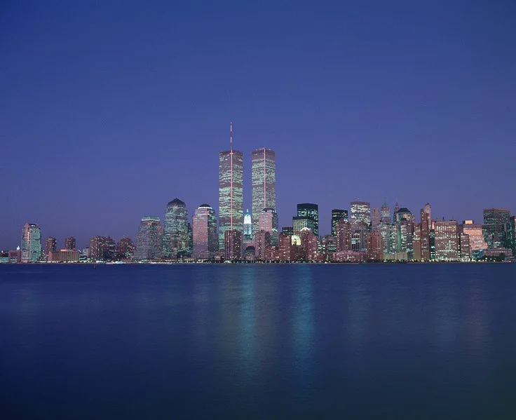 911Homepage's tweet photo. The Twin Towers At Night #twintowers https://t.co/UpgkttdrEW