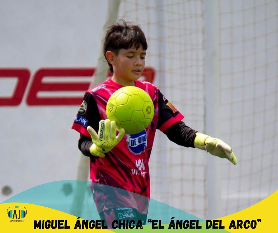 ajmix2012's tweet photo. Miguel Ángel Chica "El Ángel del Arco"
campeón de la chiquifútbol, con #NuevoHorizonte ira a final #Bogota. Además, Miguel Ángel también se coronó campeón de #ligaBolivar  U12, Es un ejemplo de perseverancia y pasión por el deporte, siempre apoyo Angelica Marrugo y Yoilan Chica. https://t.co/mFDepdKIxA
