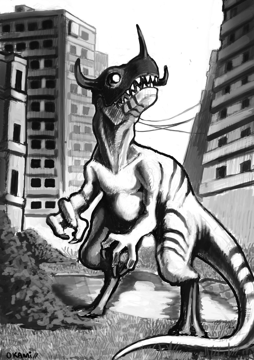 okami_bg's tweet photo. Desenhando digimon 🦖 https://t.co/LypxyEd4X6
