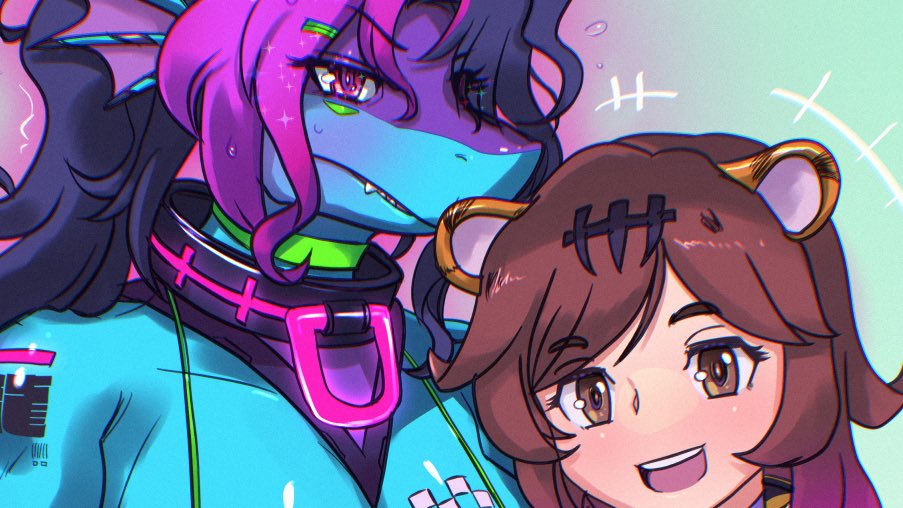 pixivFANBOXでコミッションOCエクセンタル&ダニを公開しました! https://t.co/n2UTXYNrfR 