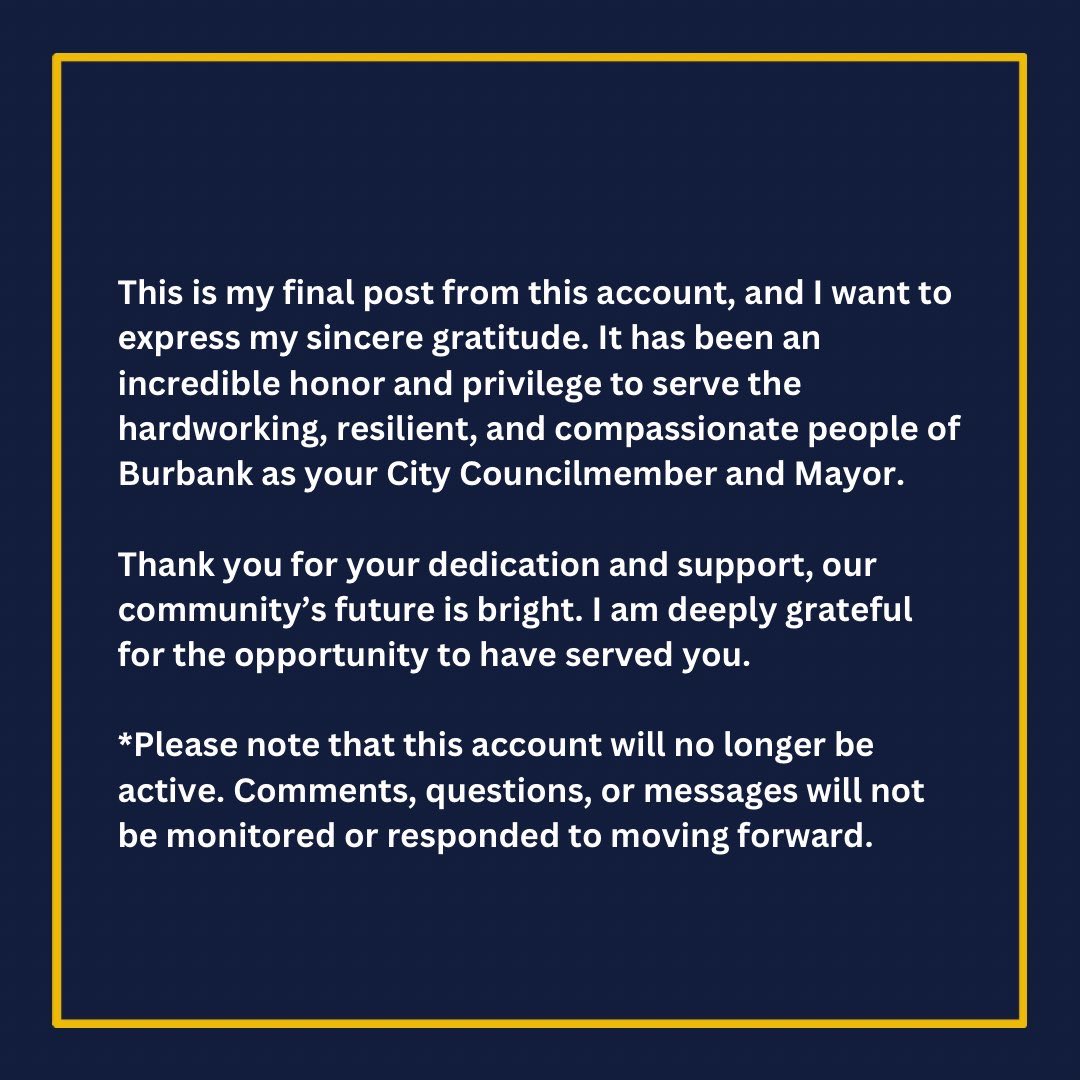 Former Mayor Nick Schultz tweet media