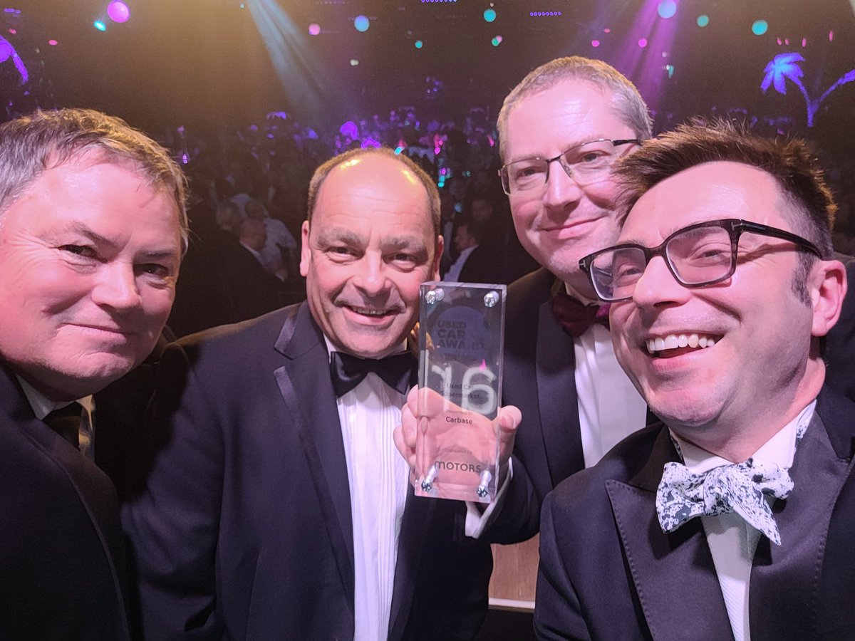 philljones's tweet photo. Yes! Carbase! @CarbaseUK @CarDealerMag  #ucawards https://t.co/wdiqrOPGww