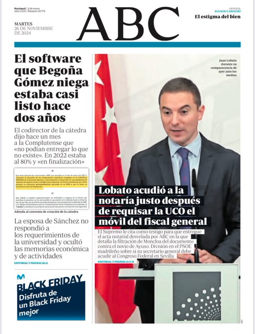 La ya famosa portada de 'ABC'