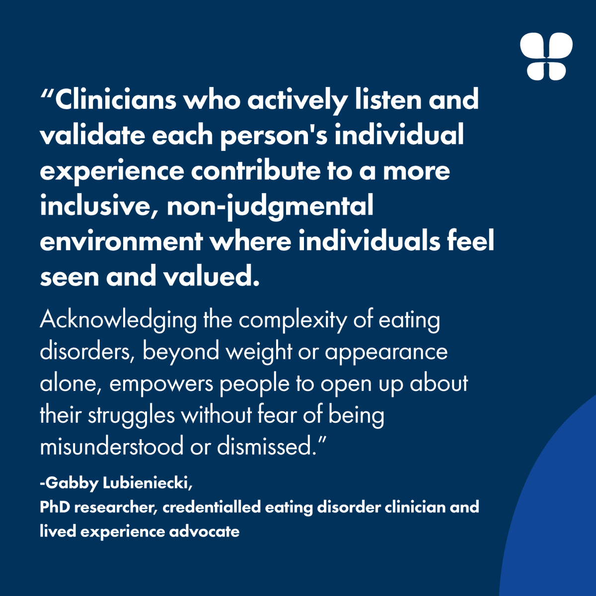 Butterfly Foundation (@bfoundation) on Twitter photo Read the research⬇️
Lubieniecki, G. Fernando, A. N. Randhawa, A. Cowlishaw, S. Sharp, G. 2024 Perceived clinician stigma & its impact on eating disorder treatment experiences: a systematic review of the lived experience literature. <a href="/JEatDisord/">Journal of Eating Disorders</a> 12(1) doi.org/10.1186/s40337… Read the research⬇️
Lubieniecki, G. Fernando, A. N. Randhawa, A. Cowlishaw, S. Sharp, G. 2024 Perceived clinician stigma & its impact on eating disorder treatment experiences: a systematic review of the lived experience literature. <a href="/JEatDisord/">Journal of Eating Disorders</a> 12(1) doi.org/10.1186/s40337…