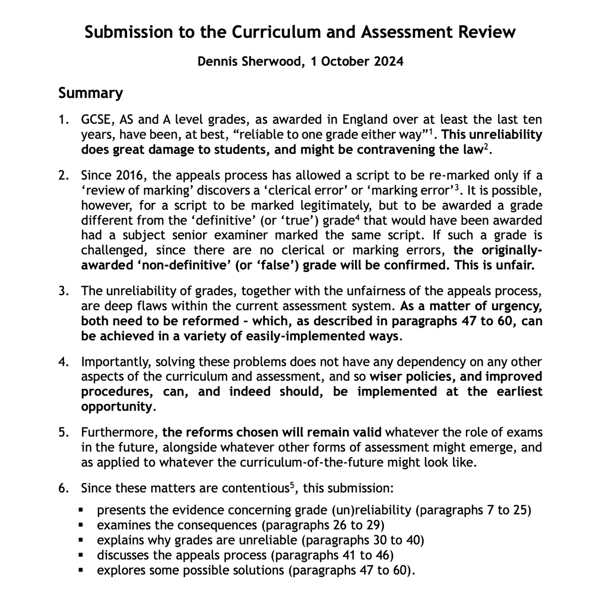 noookophile's tweet photo. This is my submission to the Becky Francis Curriculum and Assessment Review, giving all the evidence about the unreliability of GCSE, AS and A level grades as awarded in England.   
https://t.co/WrUk6fvV6U @miss_mcinerney @heymrshallahan @dutaut @DanWorth @LouisaClarence @poppyeh https://t.co/cc6PbNXJo9