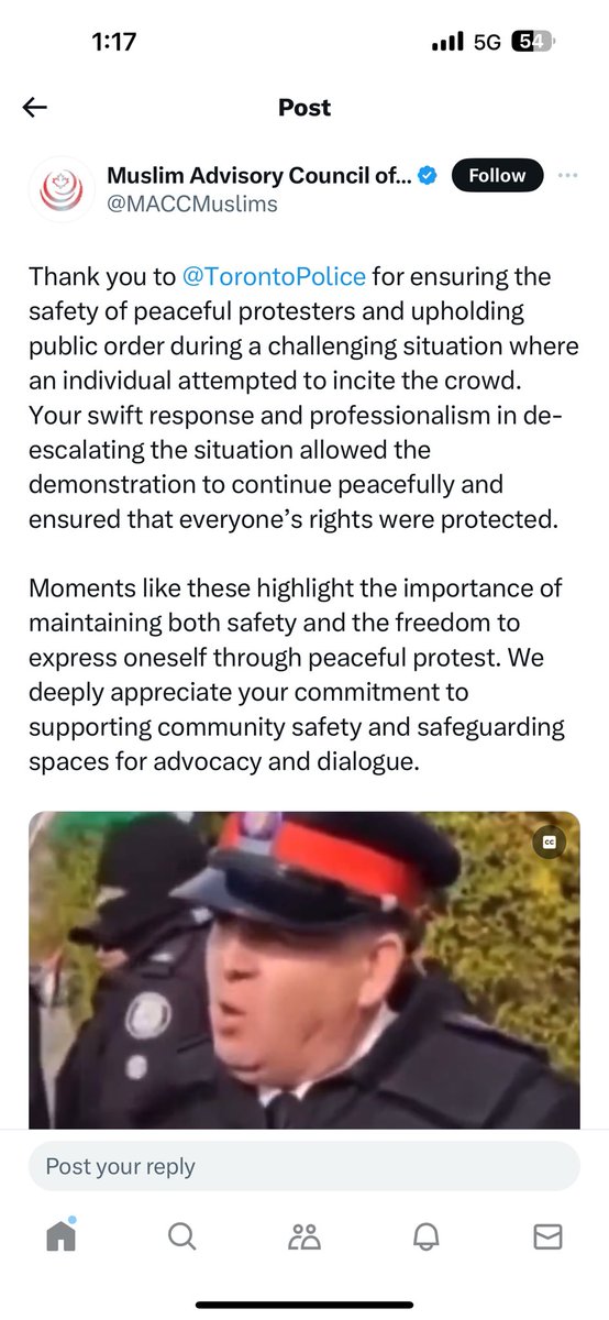 This is from the <a href="/MACCMuslims/">Muslim Advisory Council of Canada</a> who advocates for the pro terror groups who have deliberately set up their memorial for a terrorist in a Jewish community. This is the same organization that has a seat at many political tables and school boards. Shameful. Disgusting. Horrifying.