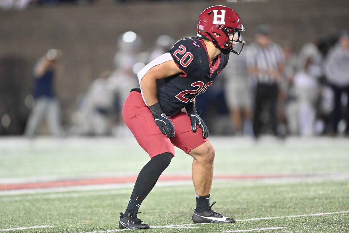 I have entered my name in the portal as a graduate transfer with 1 year of eligibility left. Grateful for my time at Harvard. 

Senior stats:
48 tackles
1 forced fumble
1 fumble recover
2 sacks
3.5 TfI
Film up soon