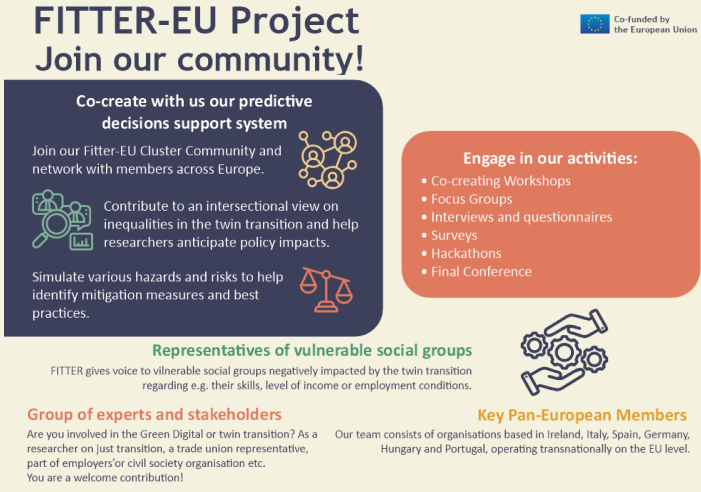 Those with expertise in transport, energy, housing, or agriculture – or representing structurally vulnerable groups, #FITTER_EU offers an opportunity to join the strategies shaping process for a fair and inclusive twin transition in Europe. Sign-up here:
fitter-eu.com/page/join-fitt…