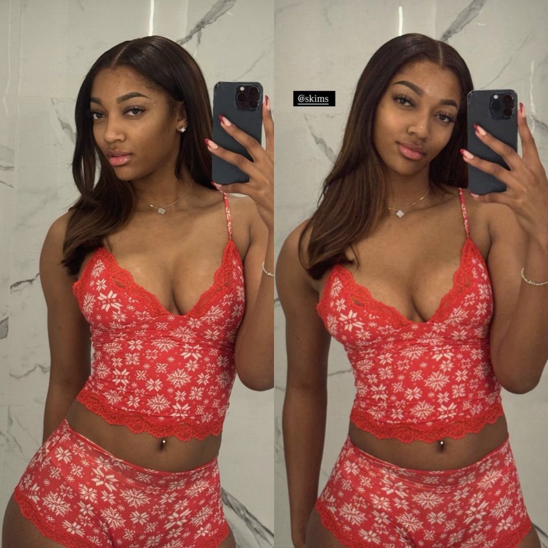 Angel Reese is going viral after posting her new selfies 👀