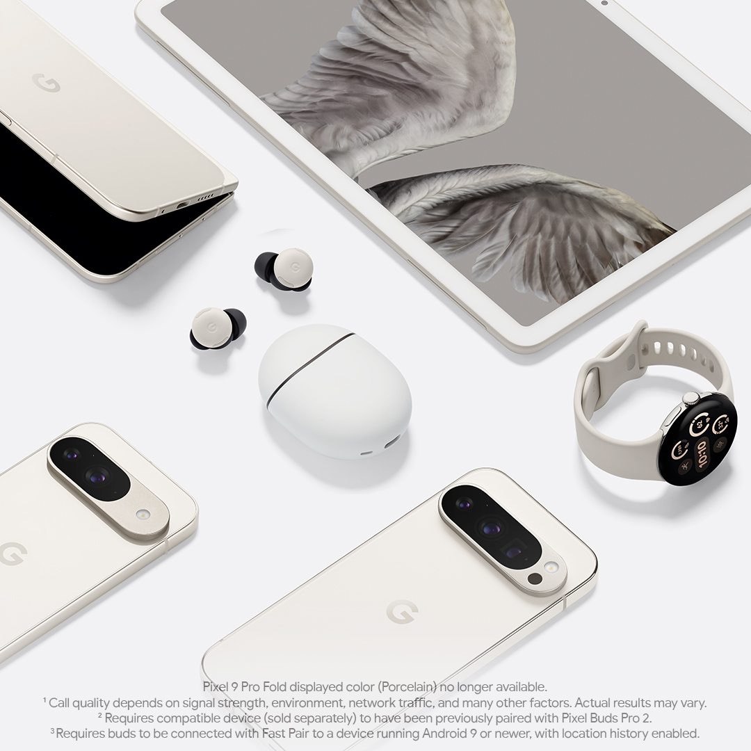 #PixelBuds Pro 2 are designed for your Pixel lifestyle.

📞Enjoy clear calls¹
🔊Customize your sound with the app
↔Move audio to a different device, automatically²
🔍Use Find My Device if you lose your earbuds³

Get the best earbuds for everything Pixel: goo.gle/4hWCZu6