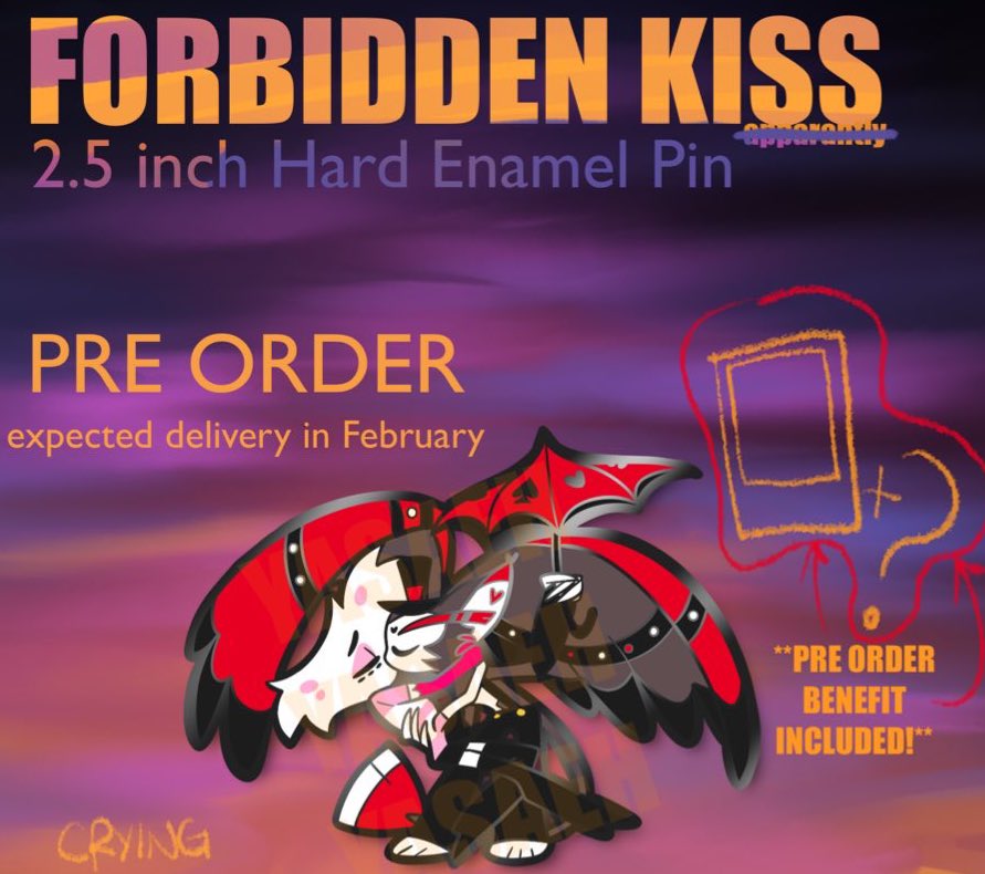 yasaeh's tweet photo. forbidden kiss pre order is now open! 🔥 https://t.co/5ThrTOvLhf ♥️♣️♦️♠️ #huskerdust i’m crying i need them on my board ;-; https://t.co/yORDmDO6N0