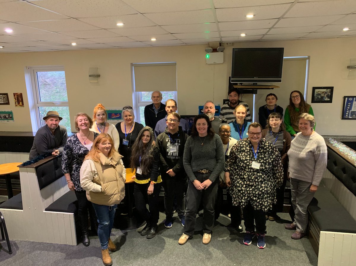 EveryoneHereCMA's tweet photo. We hosted our second #JuryForJoy at the weekend - our long term citizens' jury in West Cumbria about culture &amp; creativity.

Our jury members not only battled Storm Bert to be with us but gave so much care &amp; consideration when generating ideas &amp; deliberating future plans... https://t.co/LBkQOogsQL