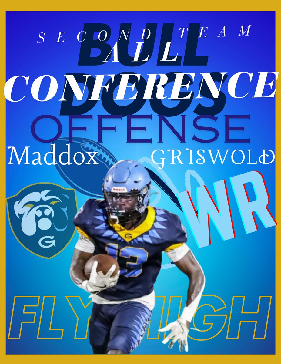 GHS_Dogs's tweet photo. @13__Grizz Congratulations. This young man is a all around WR on the field. he will be playing ball at the next level next season and will be a great asset to whatever program he goes too https://t.co/ZF72E2kOPQ