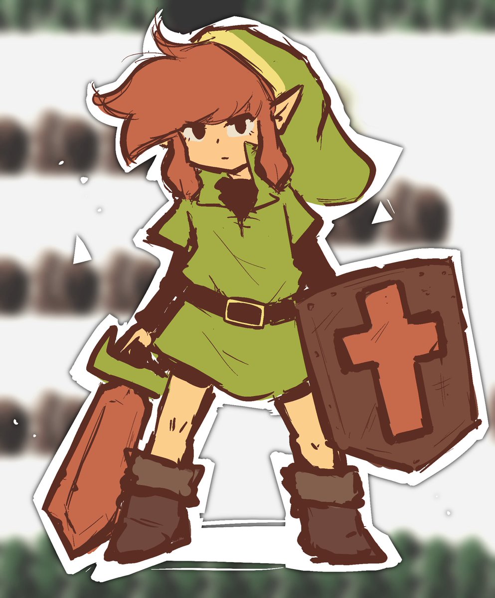 Zelda 1 Link cuz I think he’s really funny and awesome