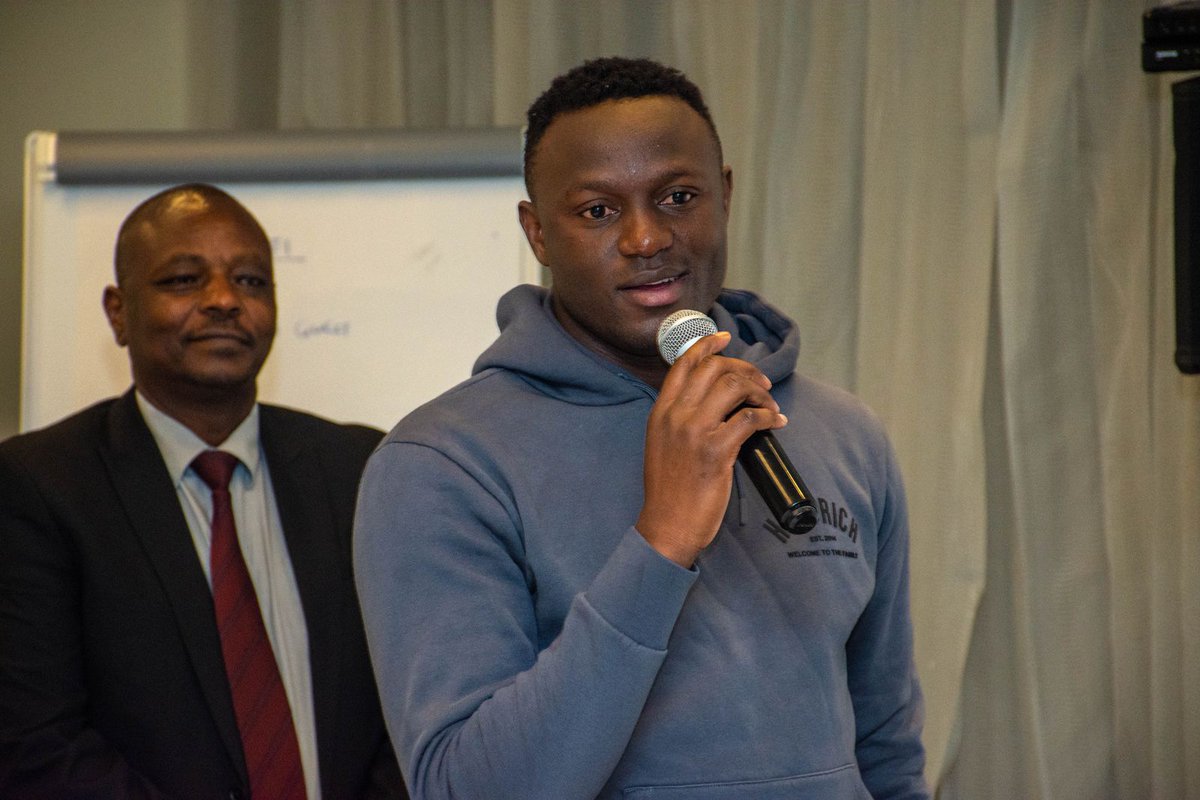 MarigaOfficial's tweet photo. Thank you to all KPL &amp; WPL delegates who joined us today to hear the Fresh Start agenda. 🙌 Your support means everything as we work to transform Kenyan football.

Special thanks to my brother @VictorWanyama for lending his voice to this mission. Together, we can achieve so much! https://t.co/mH7QDkLyJm