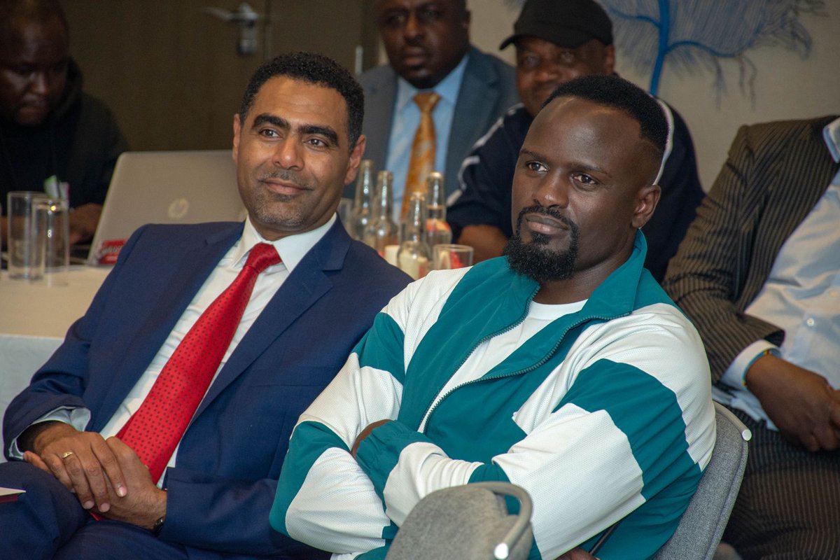 MarigaOfficial's tweet photo. Thank you to all KPL &amp; WPL delegates who joined us today to hear the Fresh Start agenda. 🙌 Your support means everything as we work to transform Kenyan football.

Special thanks to my brother @VictorWanyama for lending his voice to this mission. Together, we can achieve so much! https://t.co/mH7QDkLyJm